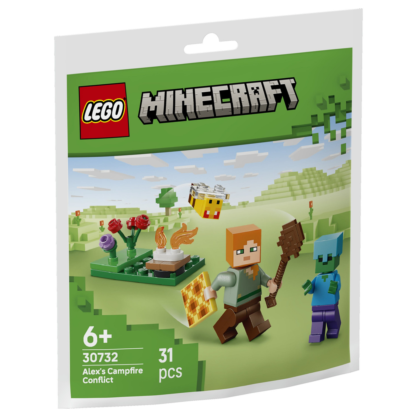 LEGO 30732 Minecraft Alex? Begegnung am Lagerfeuer (Polybag) — Buy in Cyprus with Fast Delivery