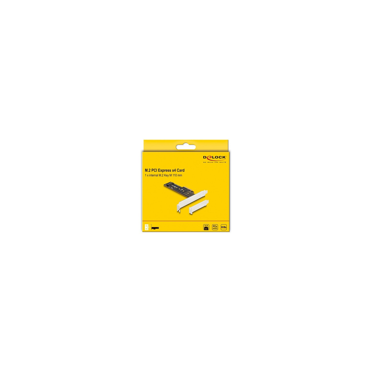 PCI Express x4 Karte zu 1 x intern NVMe M.2 Key M 110 mm - Low Profile Formfaktor — Buy in Cyprus with Fast Delivery