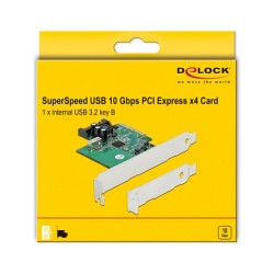 PCI Express x4 Karte zu 1 x intern USB 3.2 Gen 2 Key B 20 Pin Buchse — Buy in Cyprus with Fast Delivery