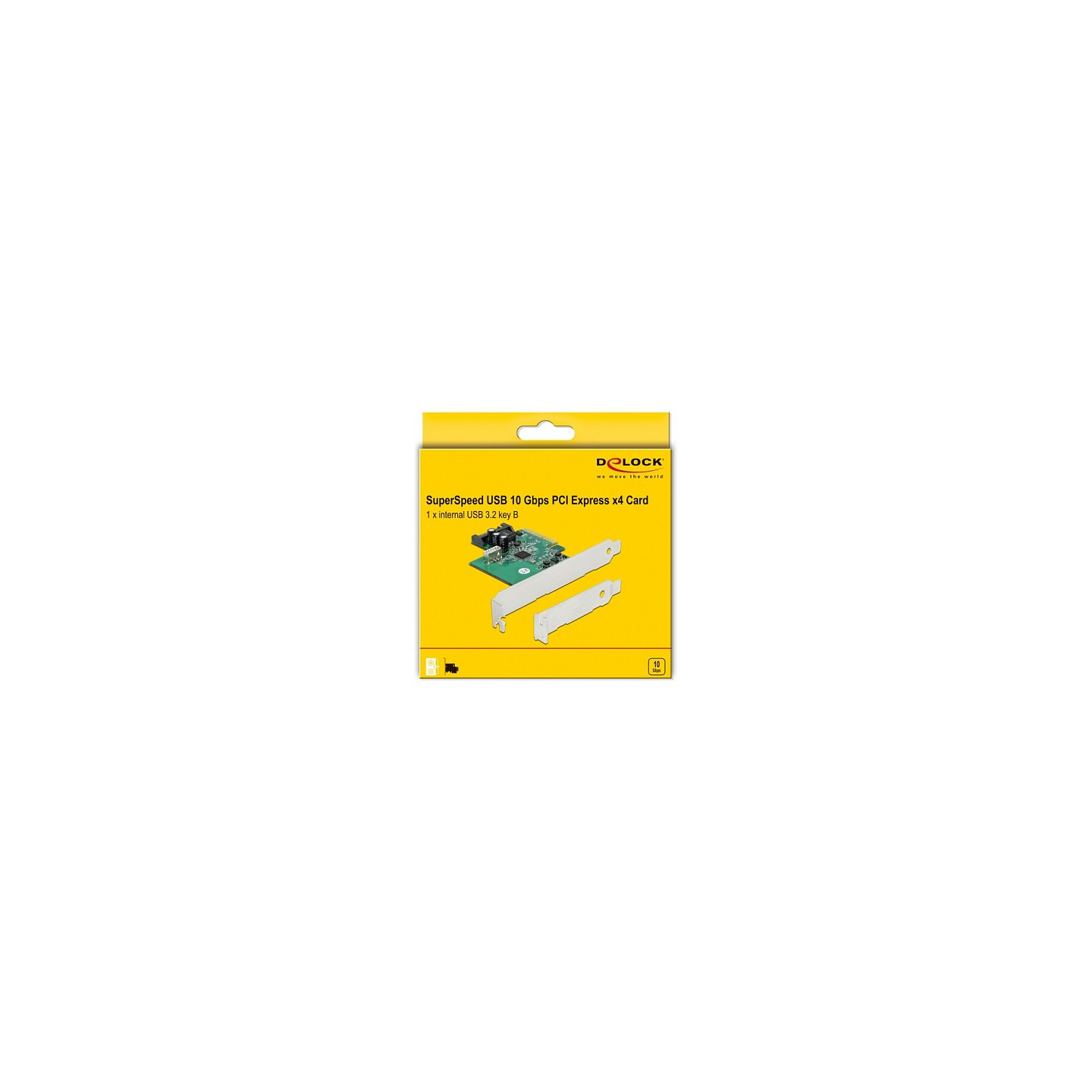 PCI Express x4 Karte zu 1 x intern USB 3.2 Gen 2 Key B 20 Pin Buchse — Buy in Cyprus with Fast Delivery
