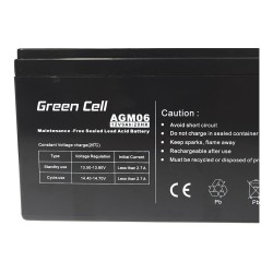 Green Cell Ersatzbatterie AGM06 12V 9Ah — Buy in Cyprus with Fast Delivery