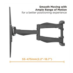 VALUE TV-Wandhalterung. flexibel. elegant. 37-80 Zoll. bis 45 kg — Buy in Cyprus with Fast Delivery