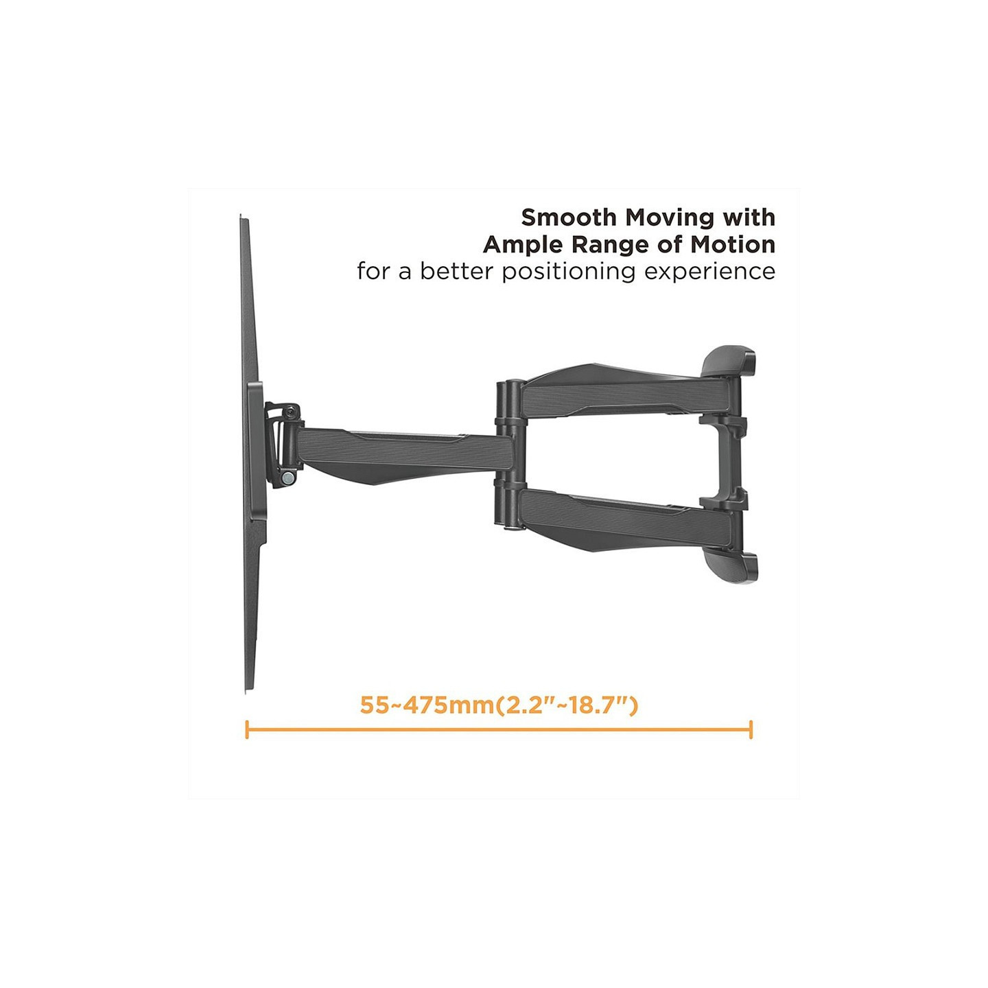 VALUE TV-Wandhalterung. flexibel. elegant. 37-80 Zoll. bis 45 kg — Buy in Cyprus with Fast Delivery