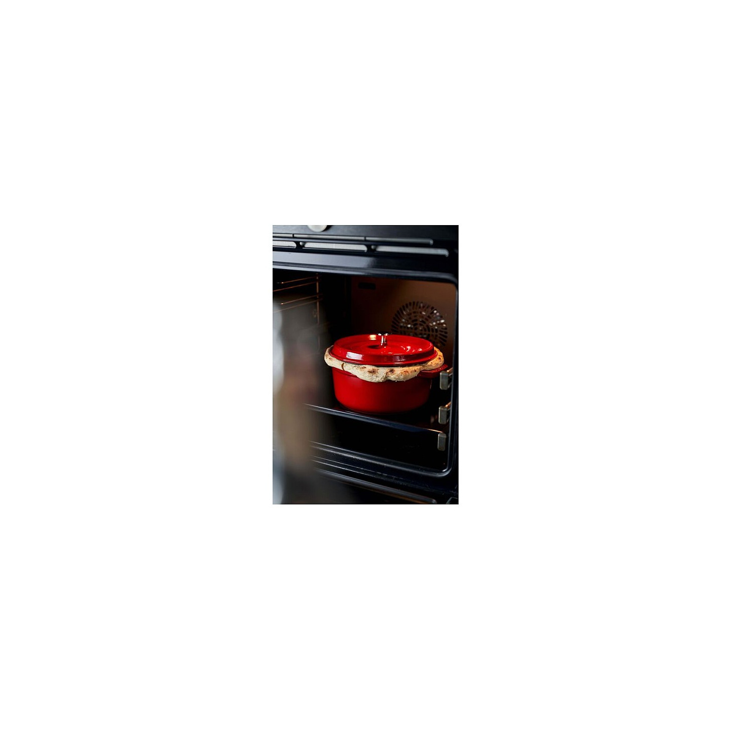 Staub La Cocotte 24cm rund. Kirsch-rot. Gusseisen — Buy in Cyprus with Fast Delivery