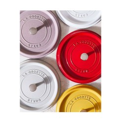 Staub La Cocotte 24cm rund. Kirsch-rot. Gusseisen — Buy in Cyprus with Fast Delivery
