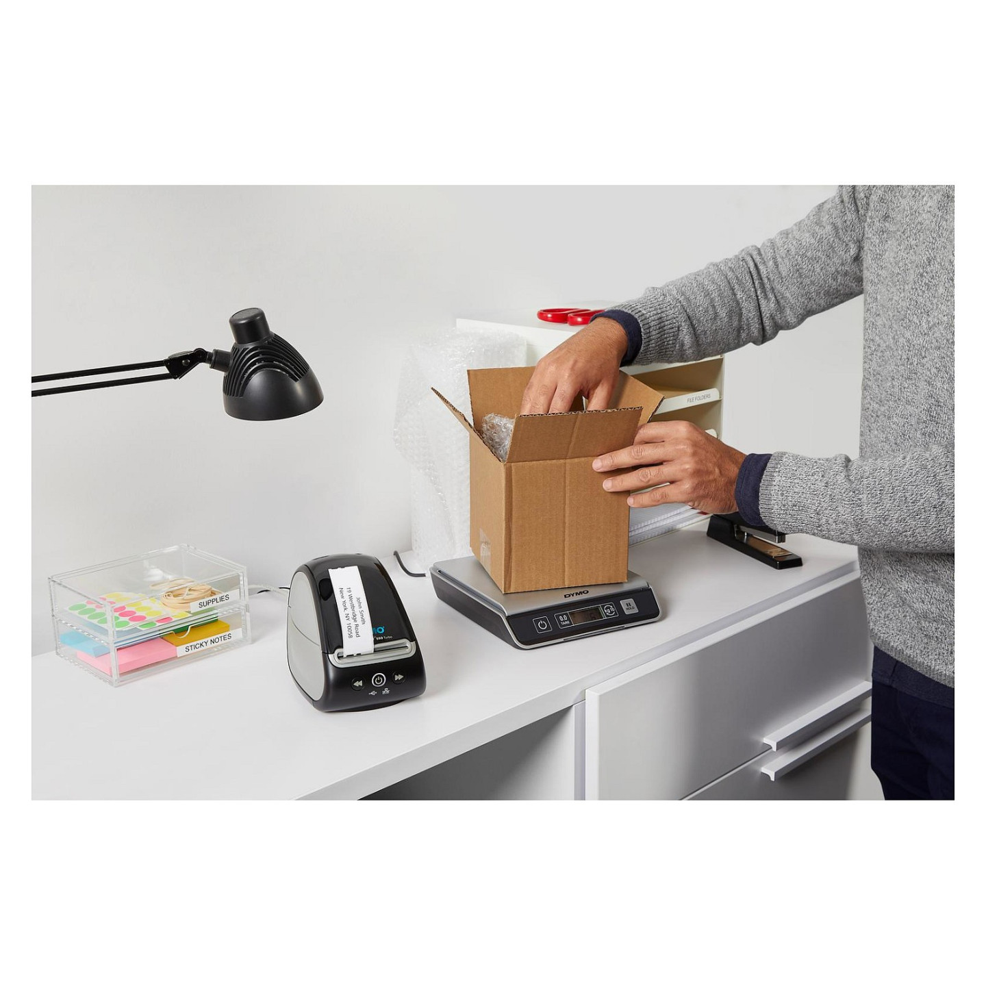 Dymo Etikettendrucker Labelwriter 550 Turbo 300dpi USB LAN — Buy in Cyprus with Fast Delivery