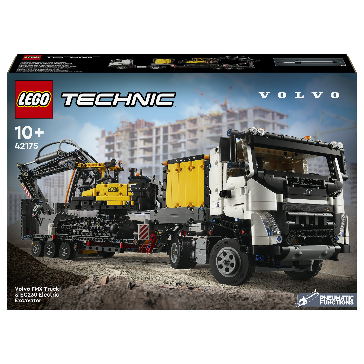 LEGO Technic Volvo FMX LKW mit EC230 Electric Raupenbagger 42175 — Buy in Cyprus with Fast Delivery