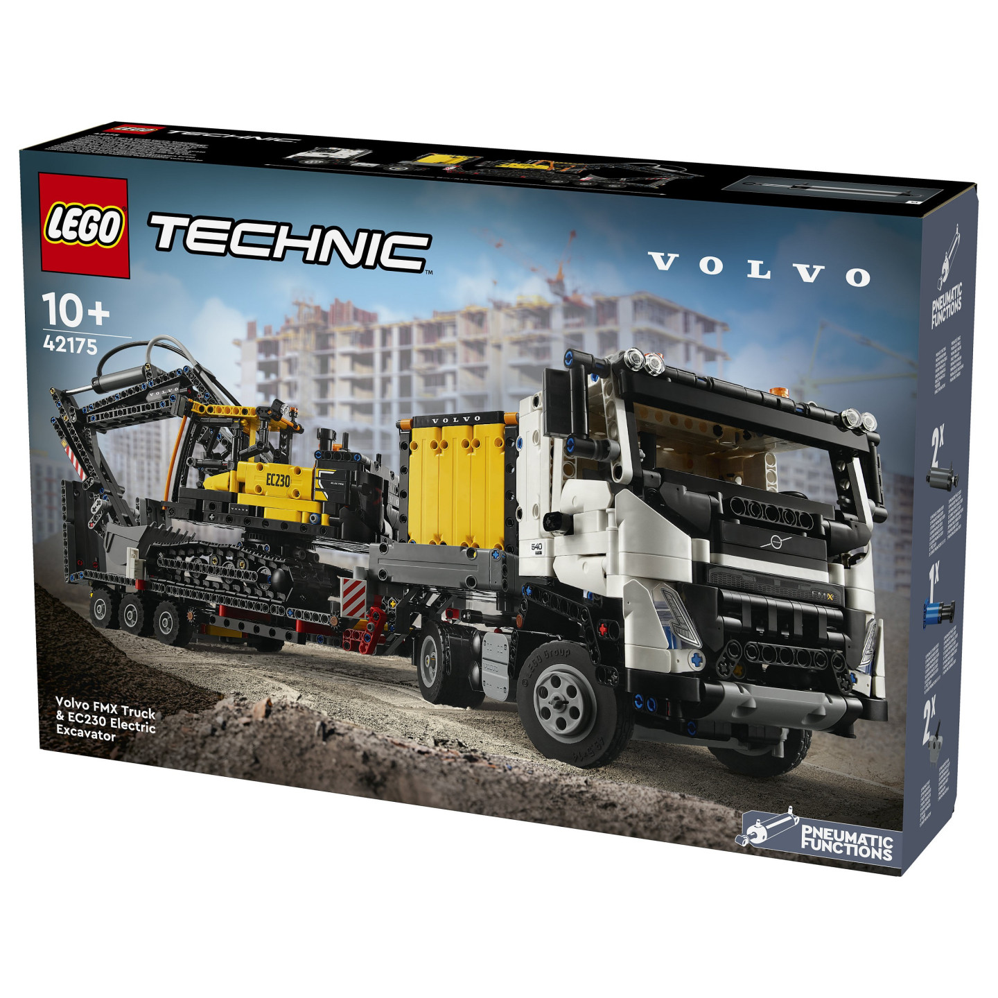 LEGO Technic Volvo FMX LKW mit EC230 Electric Raupenbagger 42175 — Buy in Cyprus with Fast Delivery