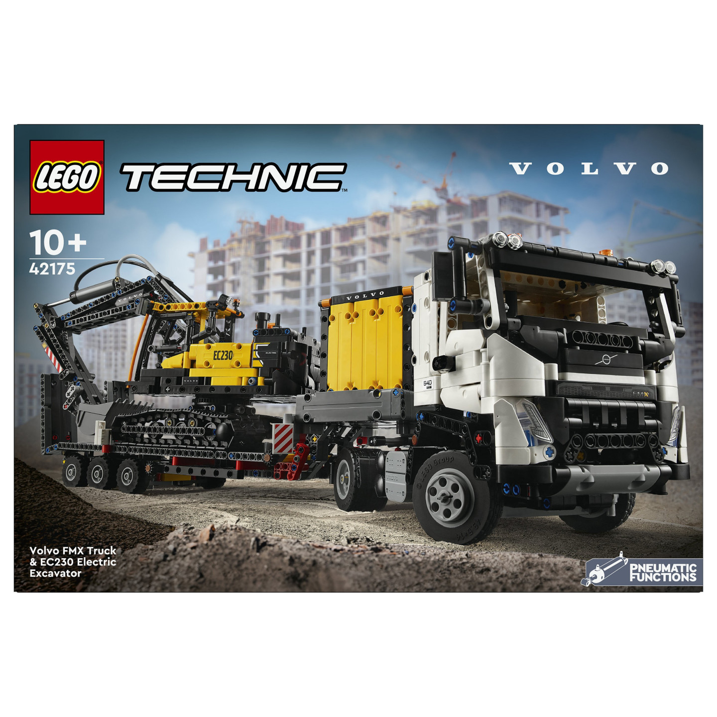LEGO Technic Volvo FMX LKW mit EC230 Electric Raupenbagger 42175 — Buy in Cyprus with Fast Delivery