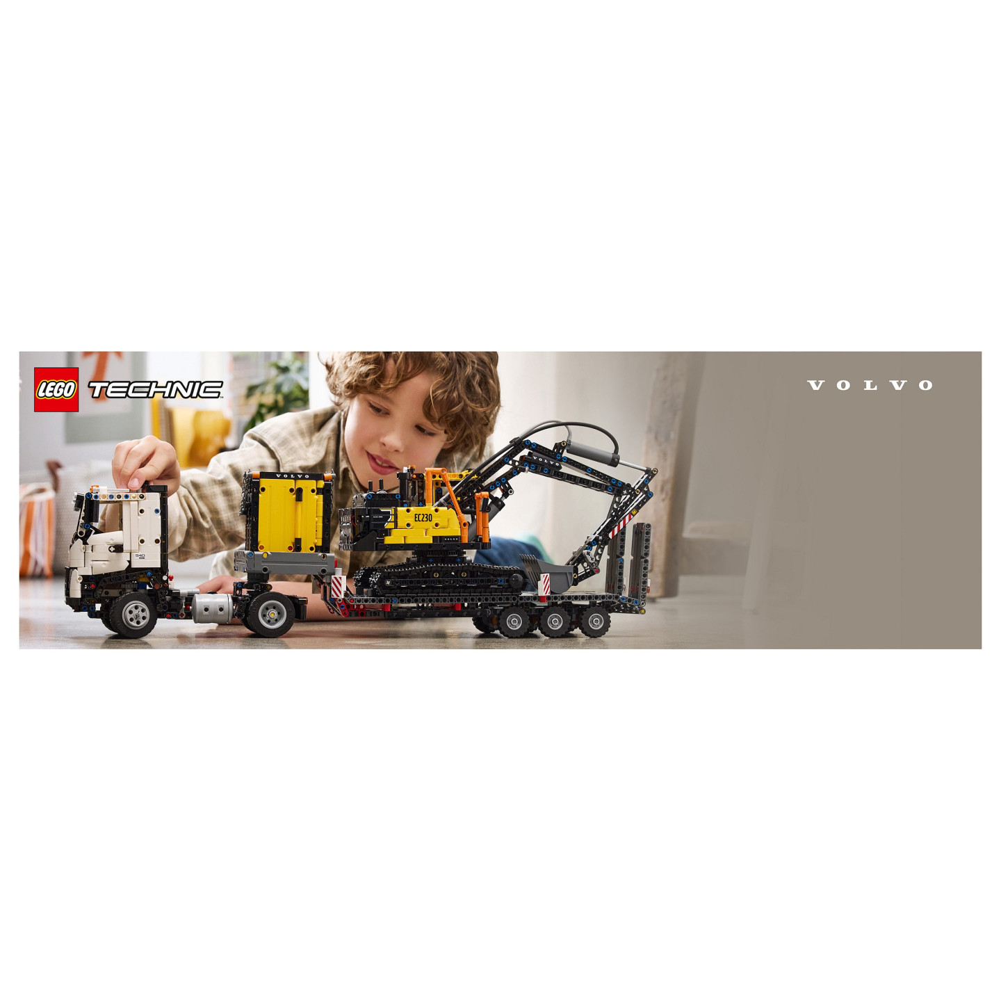 LEGO Technic Volvo FMX LKW mit EC230 Electric Raupenbagger 42175 — Buy in Cyprus with Fast Delivery