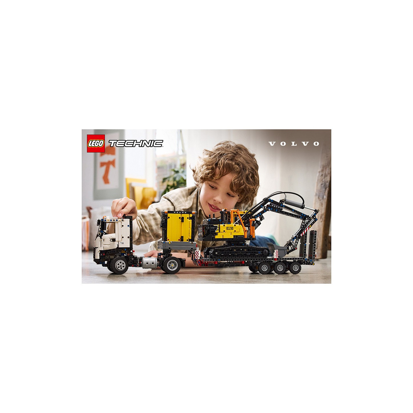 LEGO Technic Volvo FMX LKW mit EC230 Electric Raupenbagger 42175 — Buy in Cyprus with Fast Delivery
