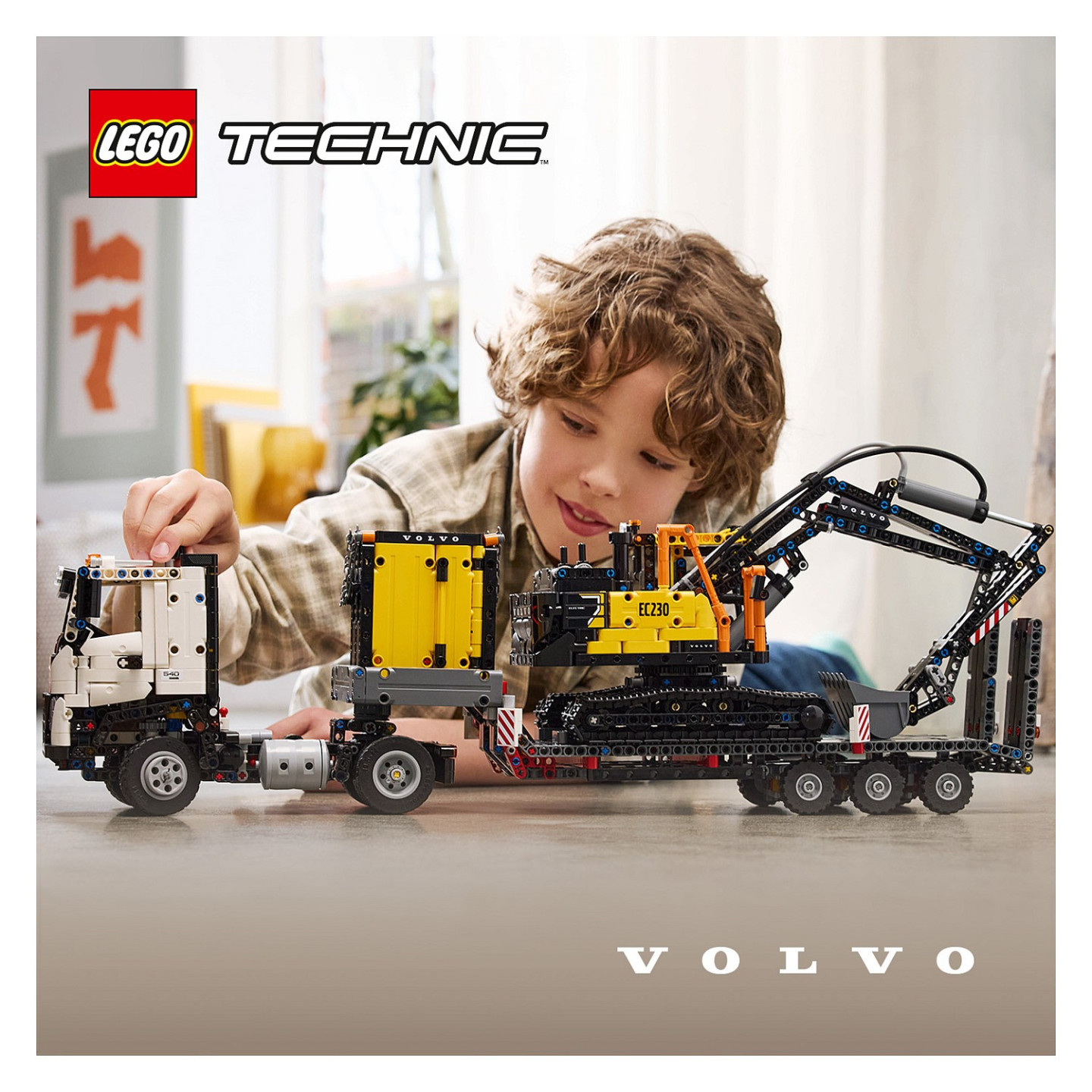 LEGO Technic Volvo FMX LKW mit EC230 Electric Raupenbagger 42175 — Buy in Cyprus with Fast Delivery