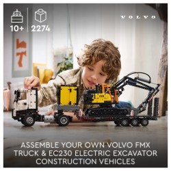 LEGO Technic Volvo FMX LKW mit EC230 Electric Raupenbagger 42175 — Buy in Cyprus with Fast Delivery