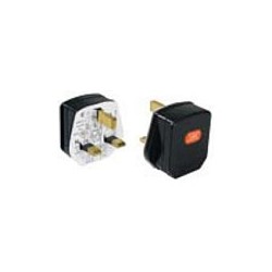 BACHMANN Schutzkontaktstecker England UK sw — Buy in Cyprus with Fast Delivery
