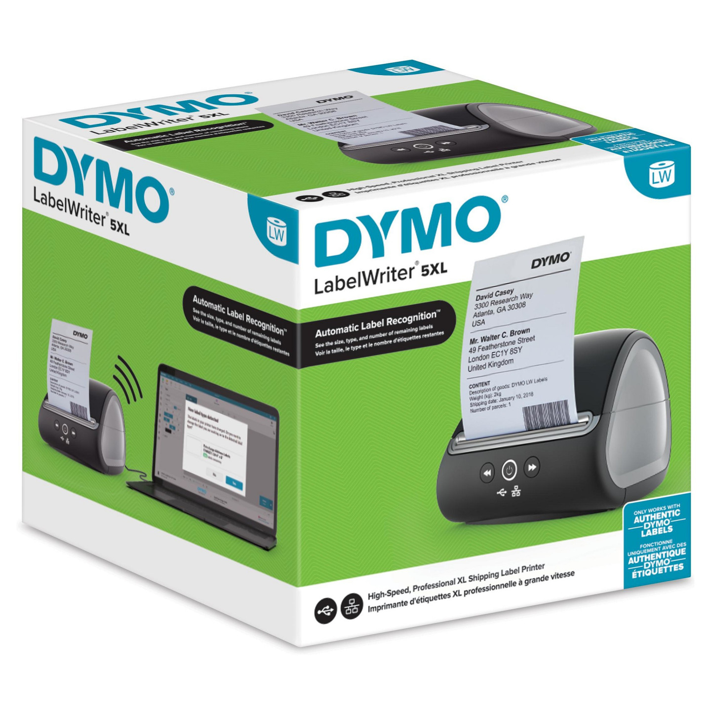 Dymo LabelWriter 5XL Etikettendrucker USB LAN — Buy in Cyprus with Fast Delivery