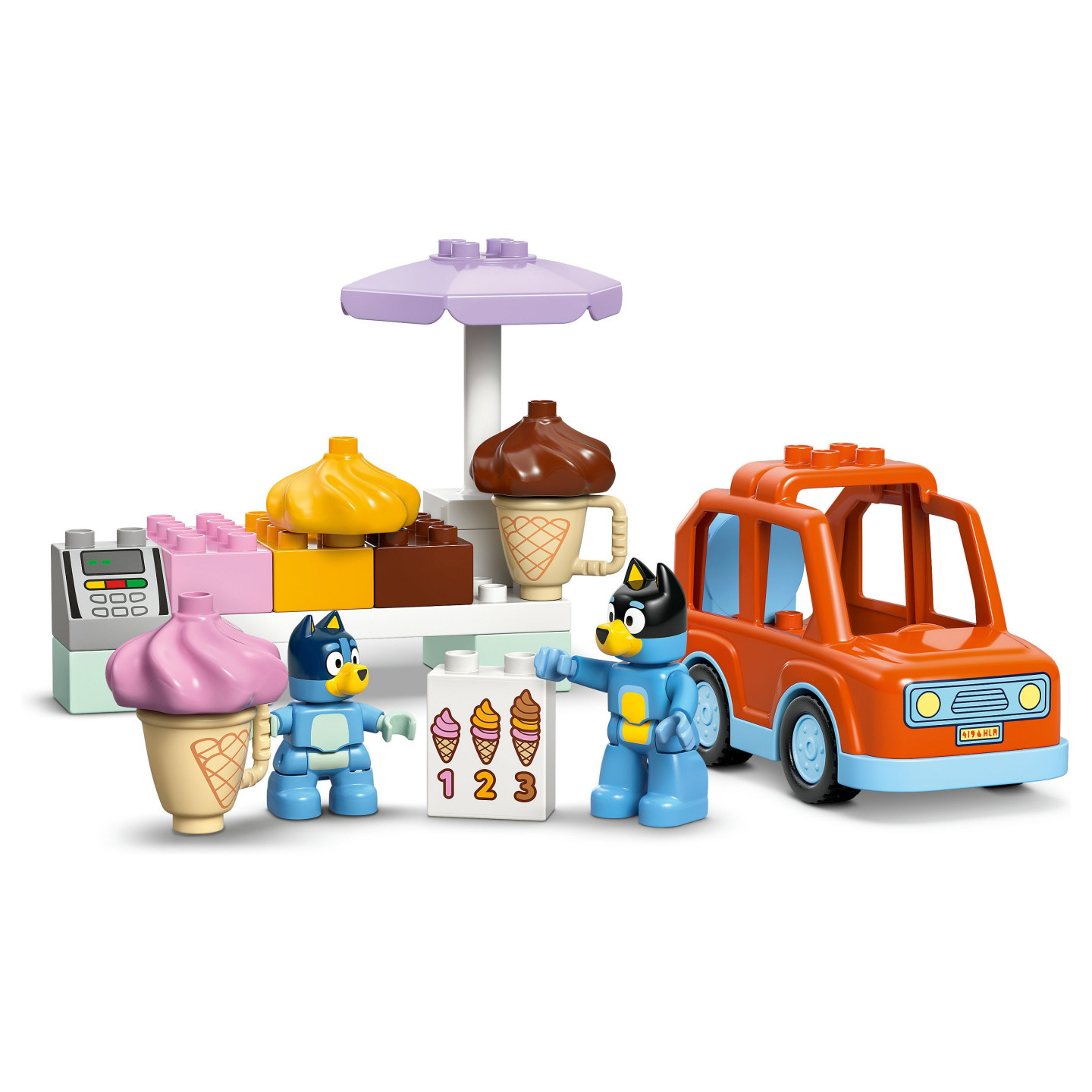 LEGO 10458 DUPLO Bluey Ausflug zur Eisdiele mit Bluey — Buy in Cyprus with Fast Delivery