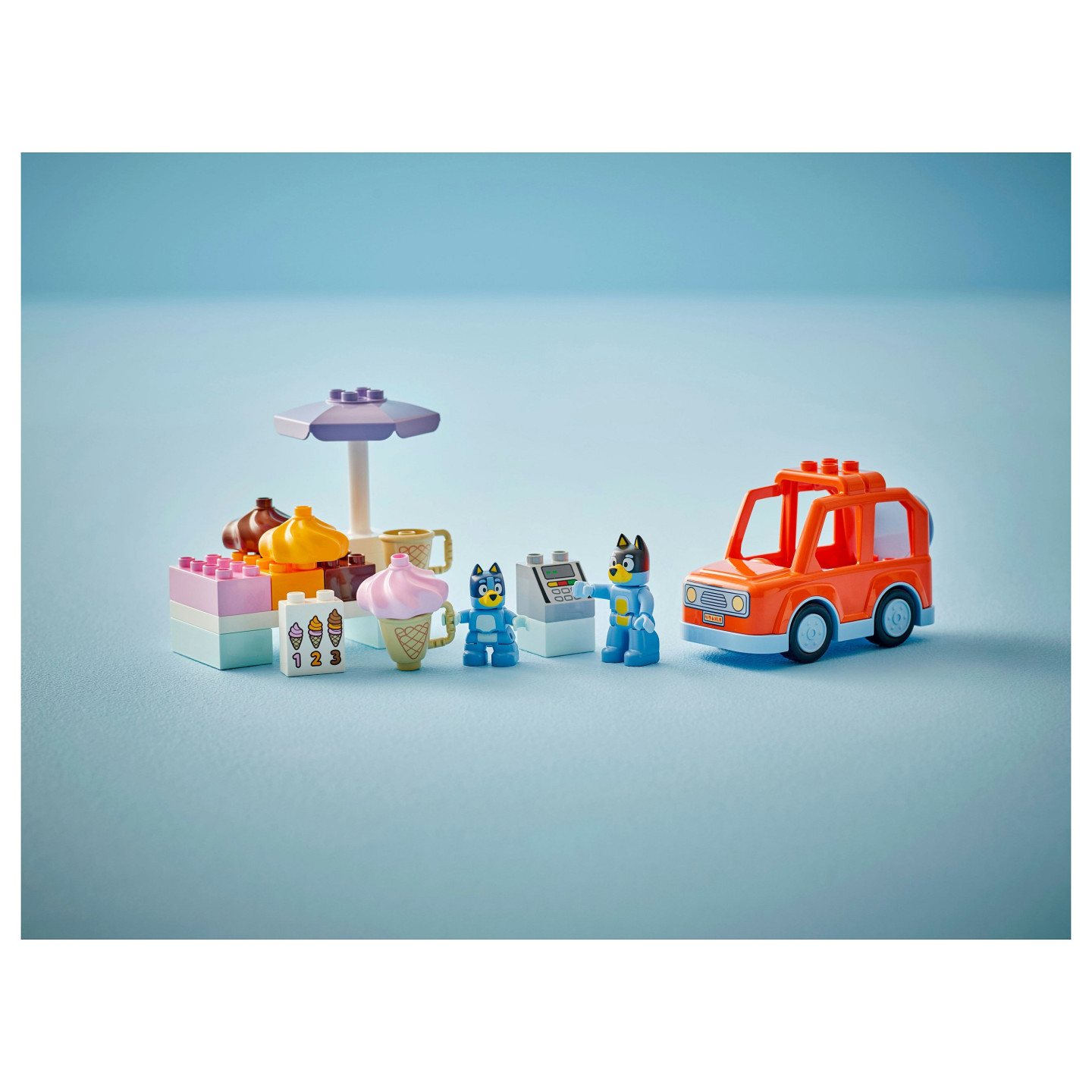 LEGO 10458 DUPLO Bluey Ausflug zur Eisdiele mit Bluey — Buy in Cyprus with Fast Delivery