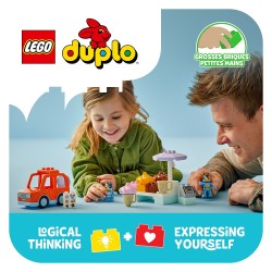LEGO 10458 DUPLO Bluey Ausflug zur Eisdiele mit Bluey — Buy in Cyprus with Fast Delivery