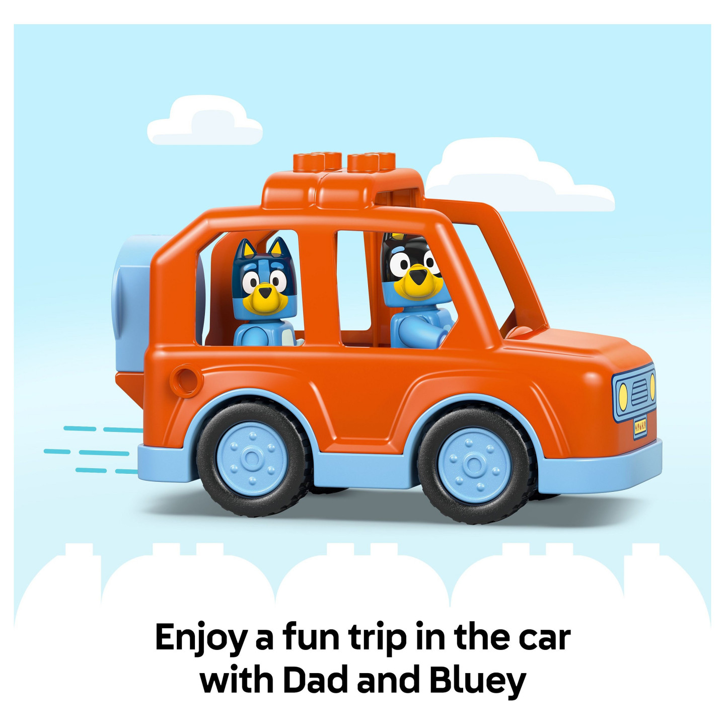 LEGO 10458 DUPLO Bluey Ausflug zur Eisdiele mit Bluey — Buy in Cyprus with Fast Delivery