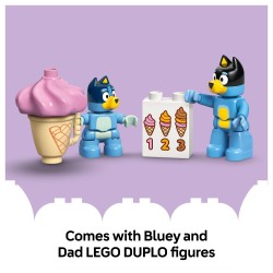 LEGO 10458 DUPLO Bluey Ausflug zur Eisdiele mit Bluey — Buy in Cyprus with Fast Delivery