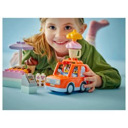 LEGO 10458 DUPLO Bluey Ausflug zur Eisdiele mit Bluey — Buy in Cyprus with Fast Delivery