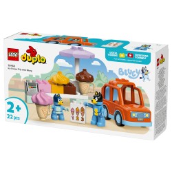 LEGO 10458 DUPLO Bluey Ausflug zur Eisdiele mit Bluey — Buy in Cyprus with Fast Delivery
