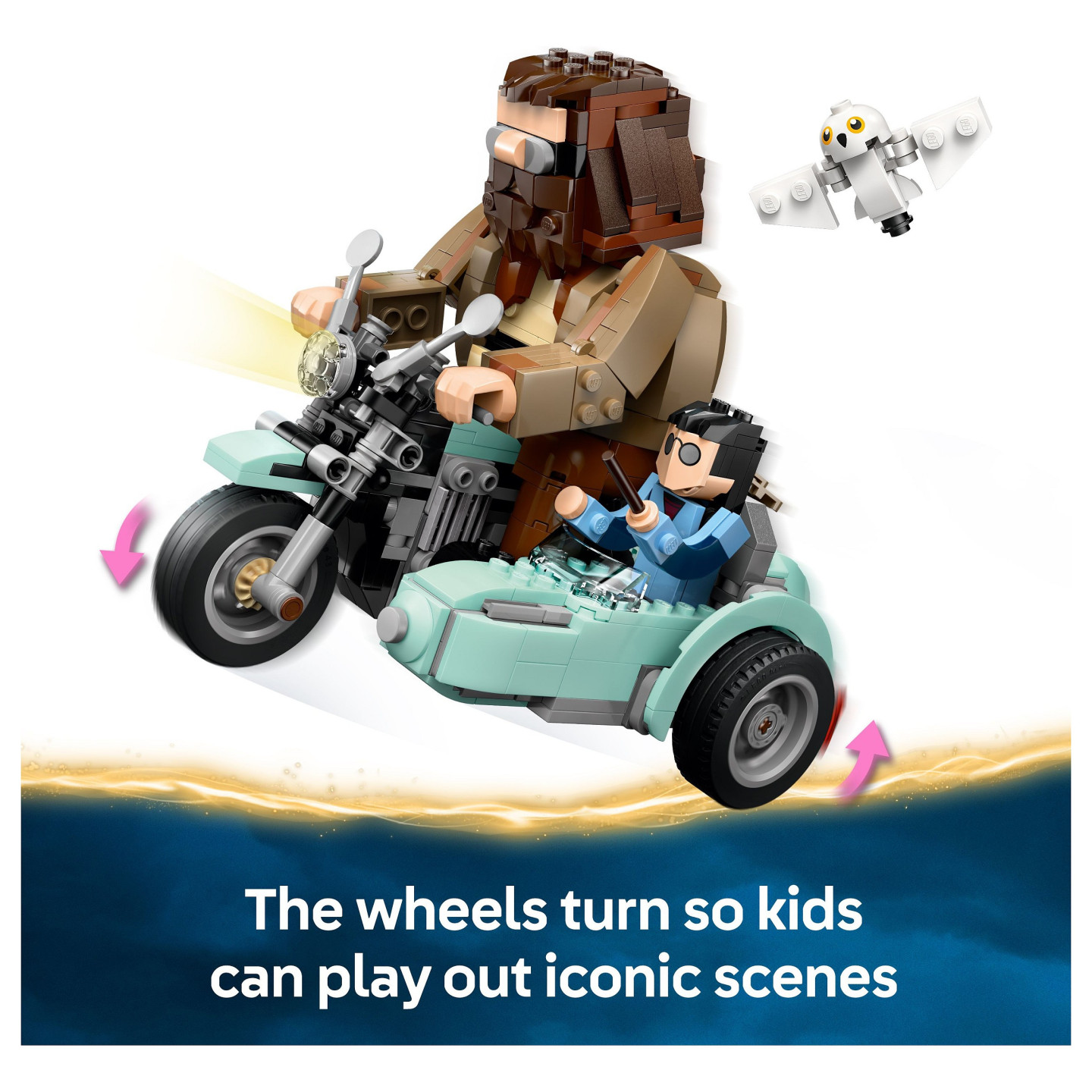 LEGO Harry Potter Hagrids und Harrys Motorradtour 76443 — Buy in Cyprus with Fast Delivery