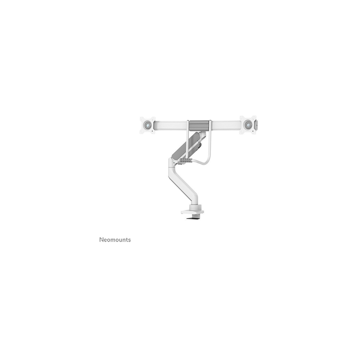 Neomounts Full Motion Tischhalterung für zwei Flachbildschirme 17-32'' 7KG 2x 8KG White — Buy in Cyprus with Fast Delivery