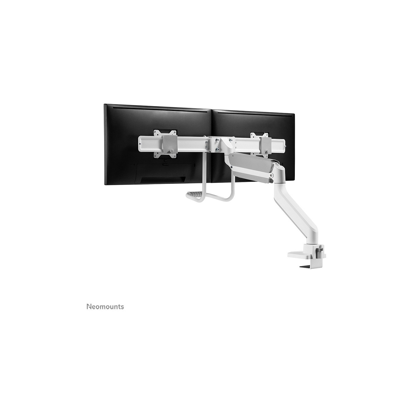 Neomounts Full Motion Tischhalterung für zwei Flachbildschirme 17-32'' 7KG 2x 8KG White — Buy in Cyprus with Fast Delivery