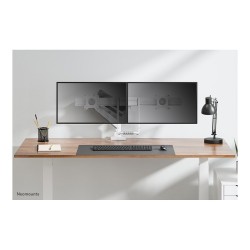 Neomounts Full Motion Tischhalterung für zwei Flachbildschirme 17-32'' 7KG 2x 8KG White — Buy in Cyprus with Fast Delivery