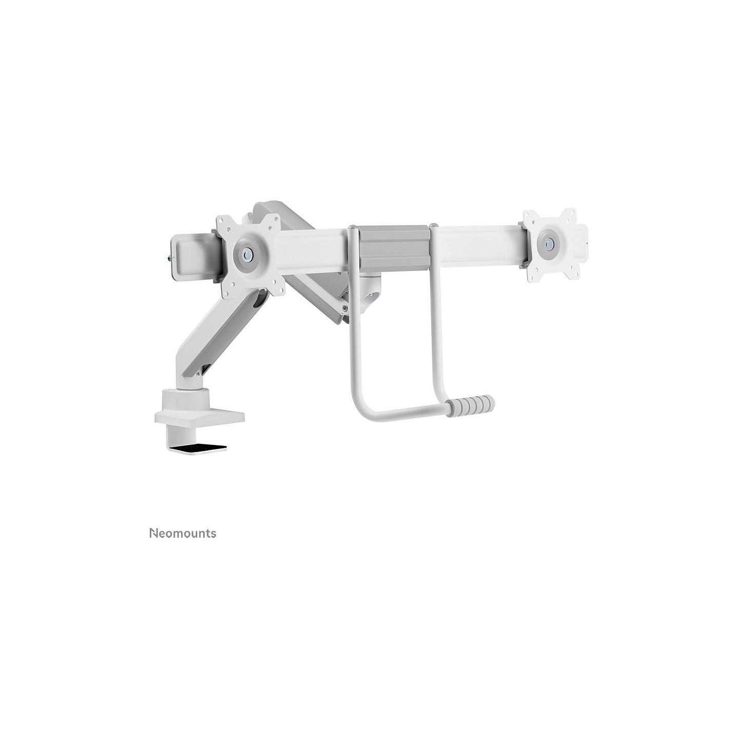 Neomounts Full Motion Tischhalterung für zwei Flachbildschirme 17-32'' 7KG 2x 8KG White — Buy in Cyprus with Fast Delivery