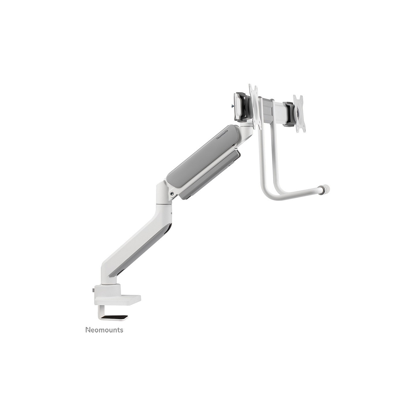 Neomounts Full Motion Tischhalterung für zwei Flachbildschirme 17-32'' 7KG 2x 8KG White — Buy in Cyprus with Fast Delivery