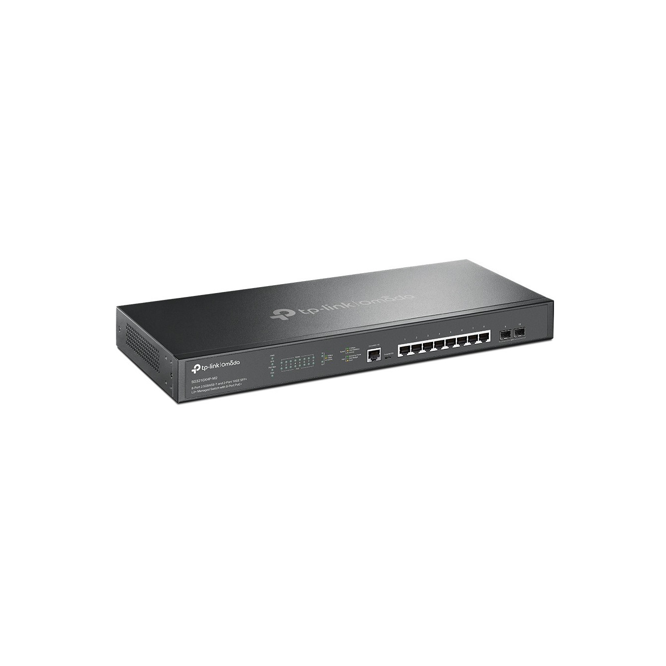 TP-Link Omada SG3210XHP-M2 - 8x 2.5G PoE+ & 2x 10G SFP+ L2+ Managed Rackmount Switch (1U) — Buy in Cyprus with Fast Delivery
