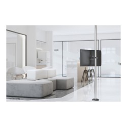 Stangenhalterung. voll beweglich. (Ø28-60 mm) für 17-32' Bildschirme 8KG FL40-430BL11 Neomounts