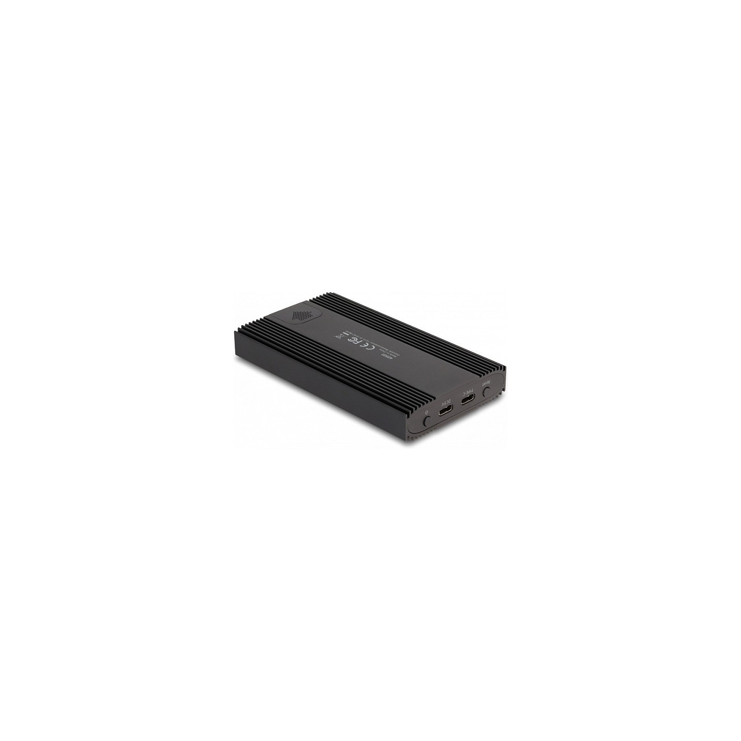 Externes Gehäuse USB 20 Gbps für 2 x M.2 NVMe PCIe SSD mit USB Type-CTM Buchse und RAID - werkzeugfrei