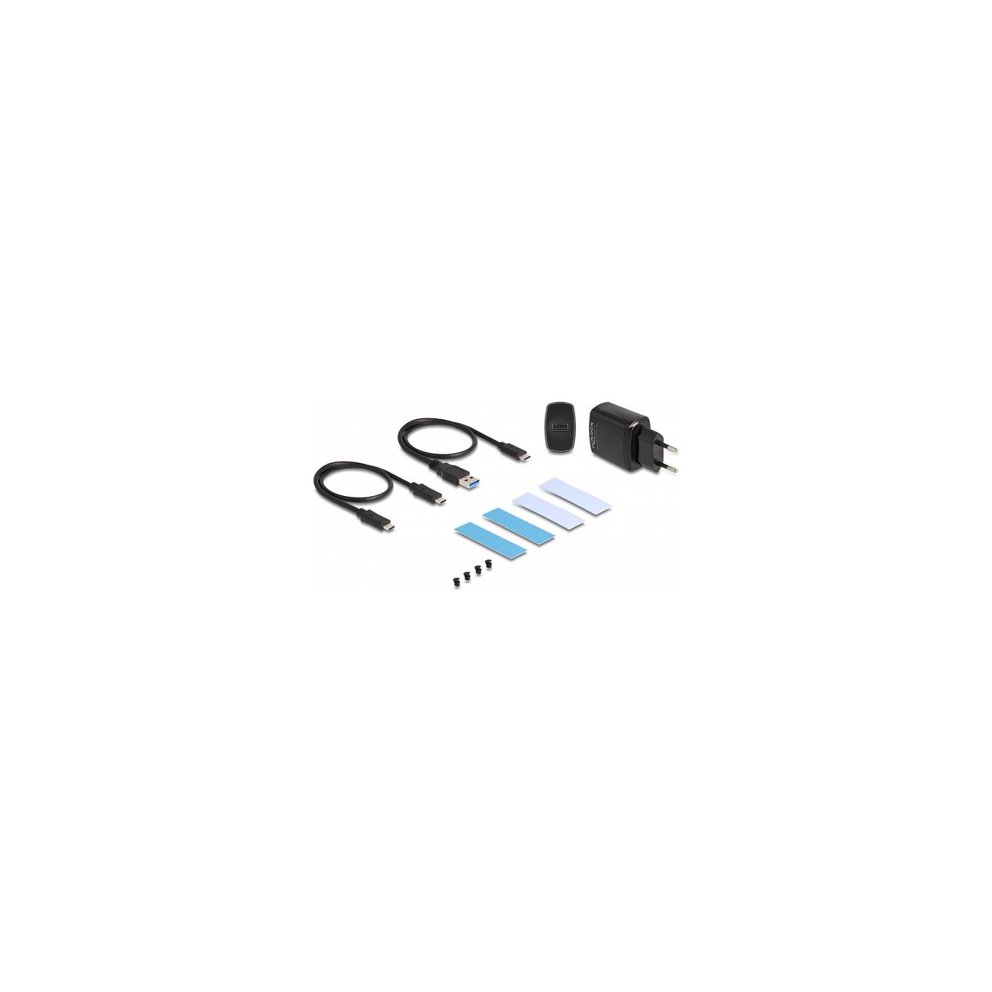 Externes Gehäuse USB 20 Gbps für 2 x M.2 NVMe PCIe SSD mit USB Type-CTM Buchse und RAID - werkzeugfrei