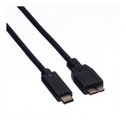 ROLINE USB 3.2 Gen 1 Kabel C-Micro B ST ST schwarz 1m — Buy in Cyprus with Fast Delivery