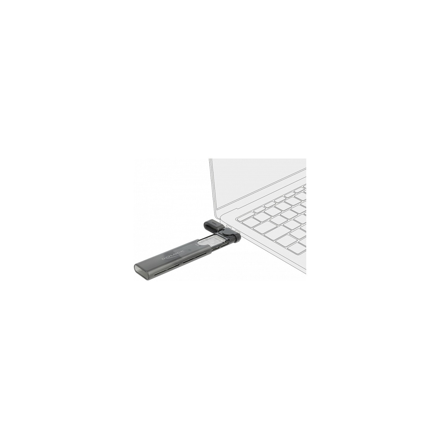 Externes USB Type-CTM Combo Gehäuse für M.2 NVMe PCIe oder SATA SSD - werkzeugfrei — Buy in Cyprus with Fast Delivery