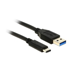 USB3.1 USB Typ-A Stecker to USB Type-CTM Stecker 0.5 m schwarz Delock — Buy in Cyprus with Fast Delivery