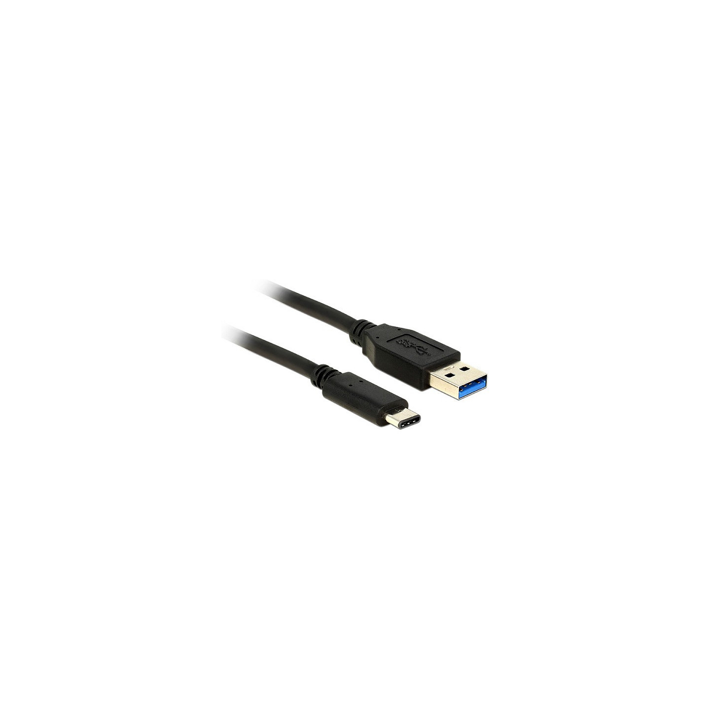 USB3.1 USB Typ-A Stecker to USB Type-CTM Stecker 0.5 m schwarz Delock — Buy in Cyprus with Fast Delivery