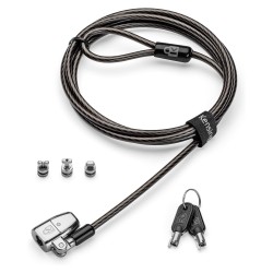 Kensington ClickSafe 2.0 Universelles 3-in-1 Laptopschloss T-Bar Nano & Wedge-Shaped — Buy in Cyprus with Fast Delivery