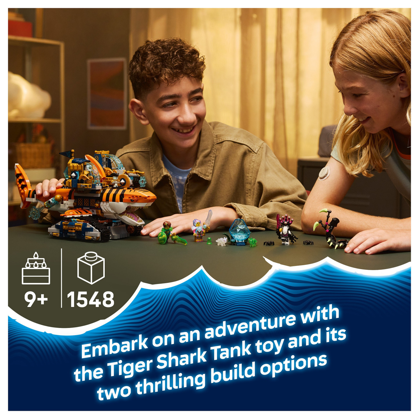 LEGO 71515 DREAMZzz Tigerhai-Fahrzeug — Buy in Cyprus with Fast Delivery