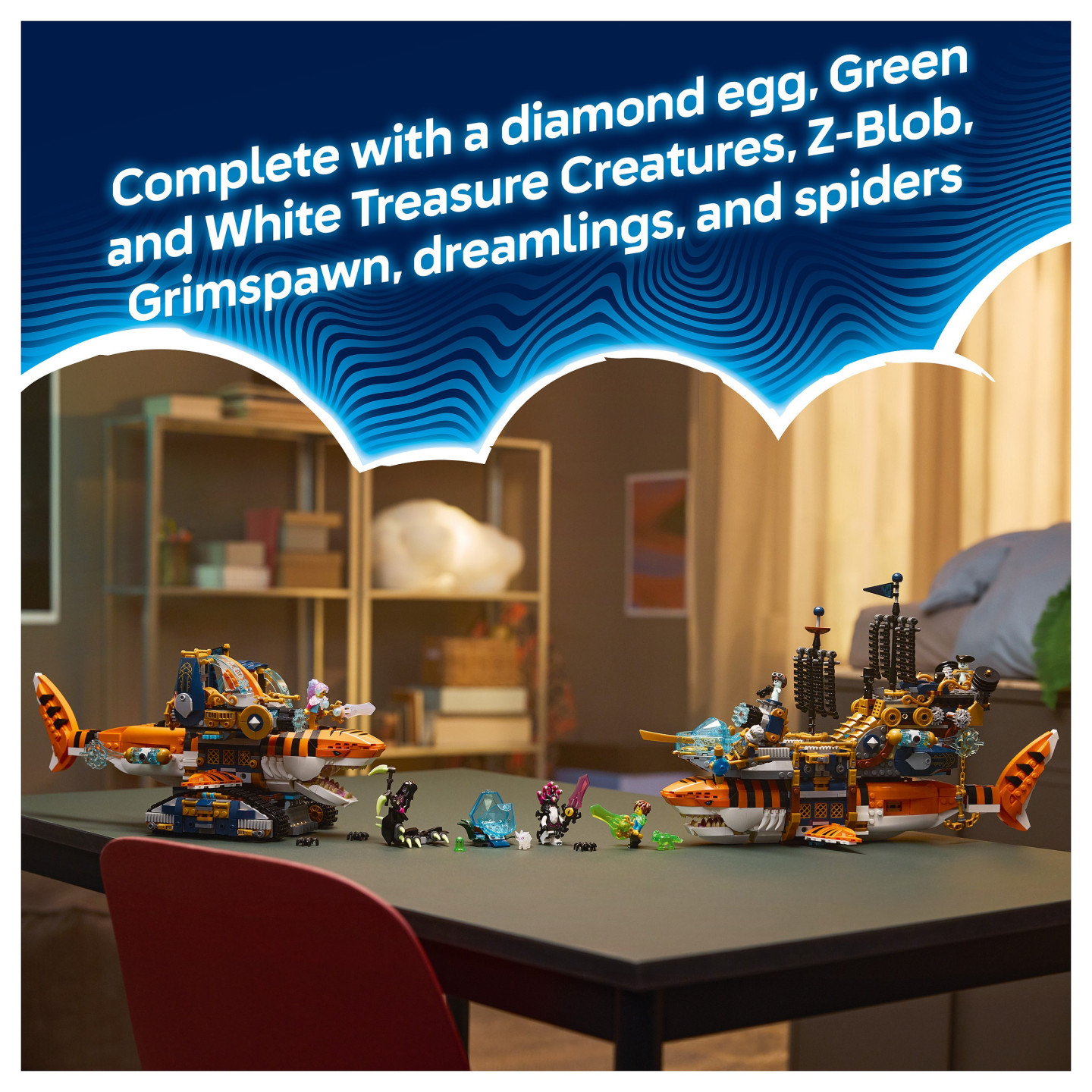 LEGO 71515 DREAMZzz Tigerhai-Fahrzeug — Buy in Cyprus with Fast Delivery