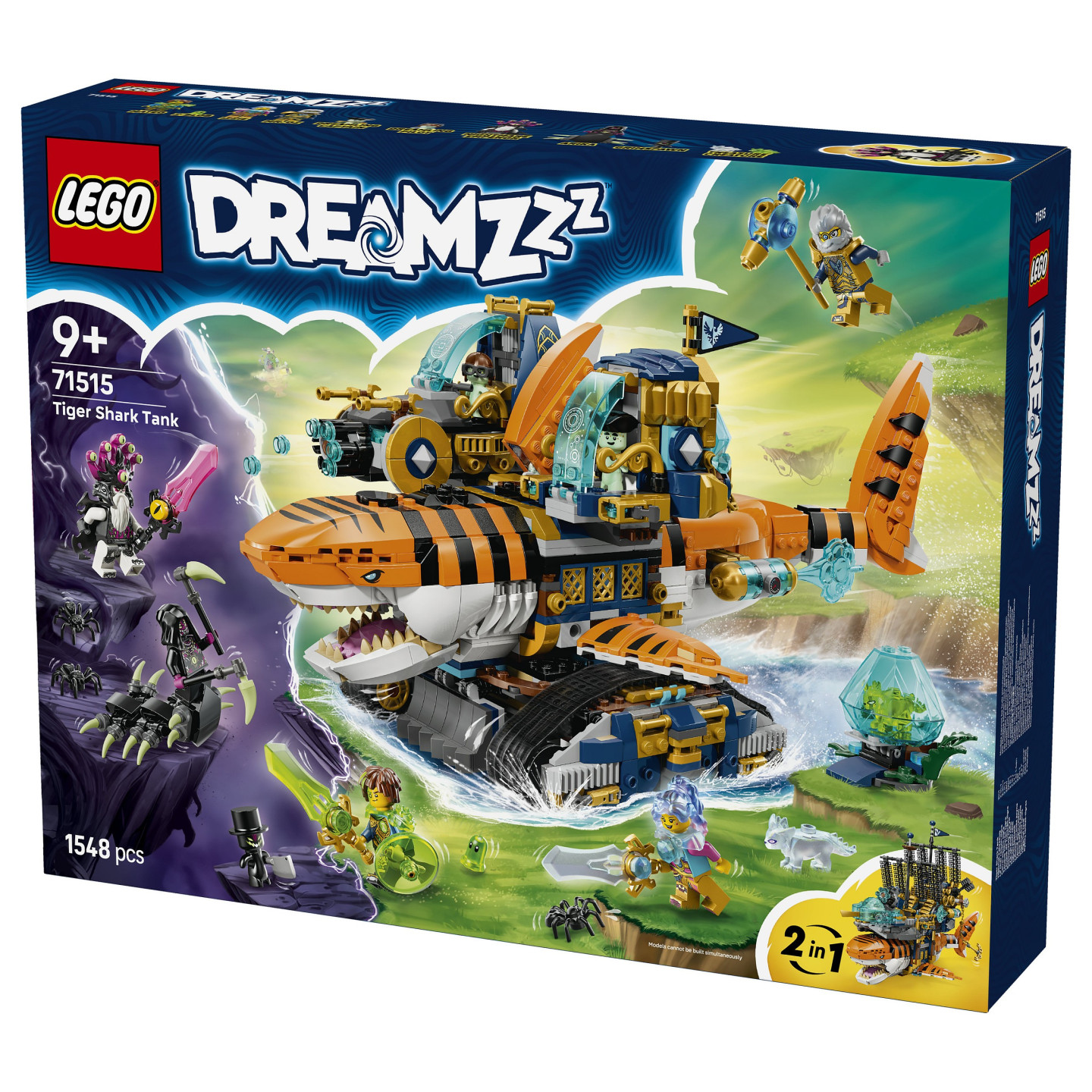 LEGO 71515 DREAMZzz Tigerhai-Fahrzeug — Buy in Cyprus with Fast Delivery