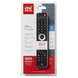 One for all Evolve 4 Universalfernbedienung (schwarz) — Buy in Cyprus with Fast Delivery
