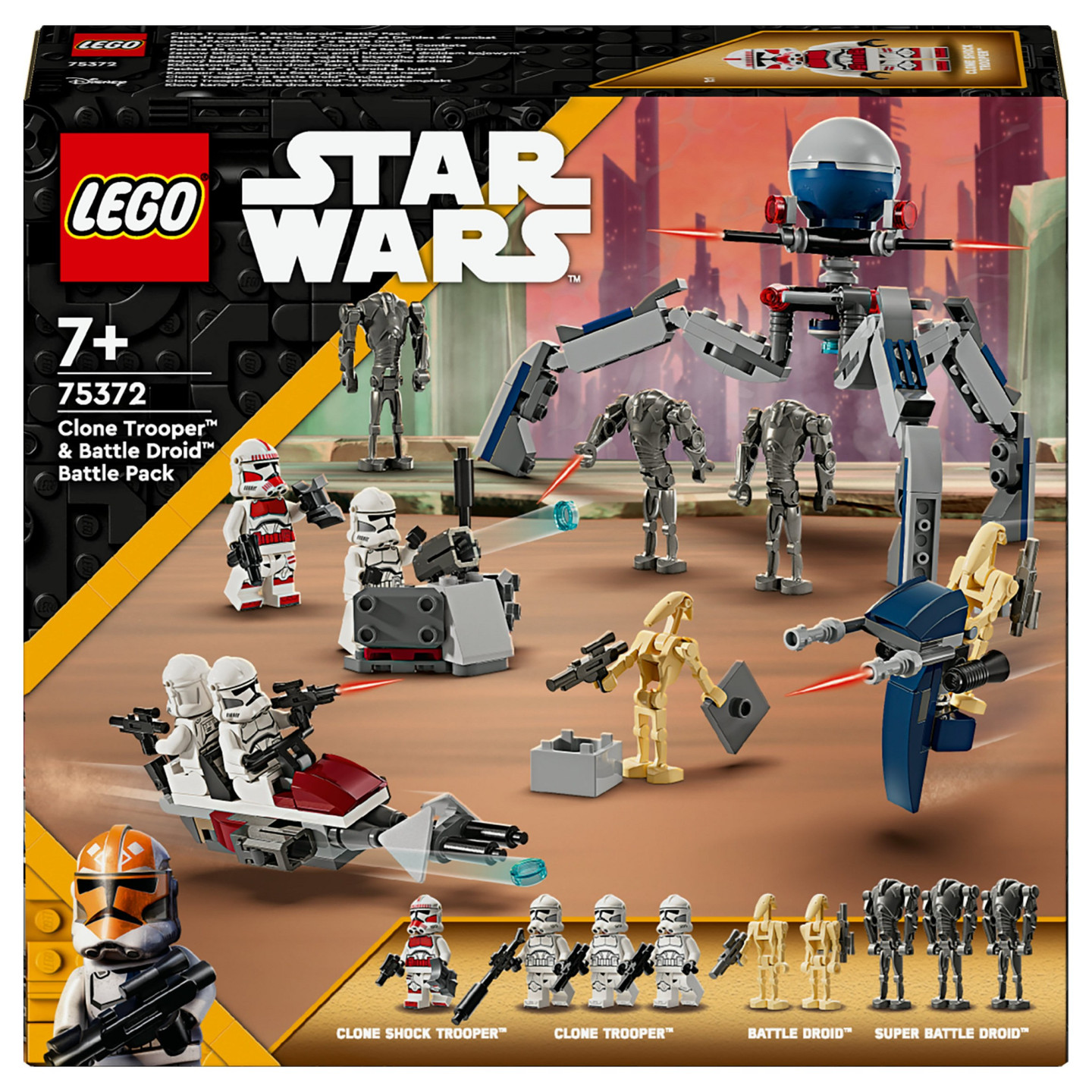 LEGO Star Wars Clone Trooper& Battle Droid Battle Pack 75372 — Buy in Cyprus with Fast Delivery