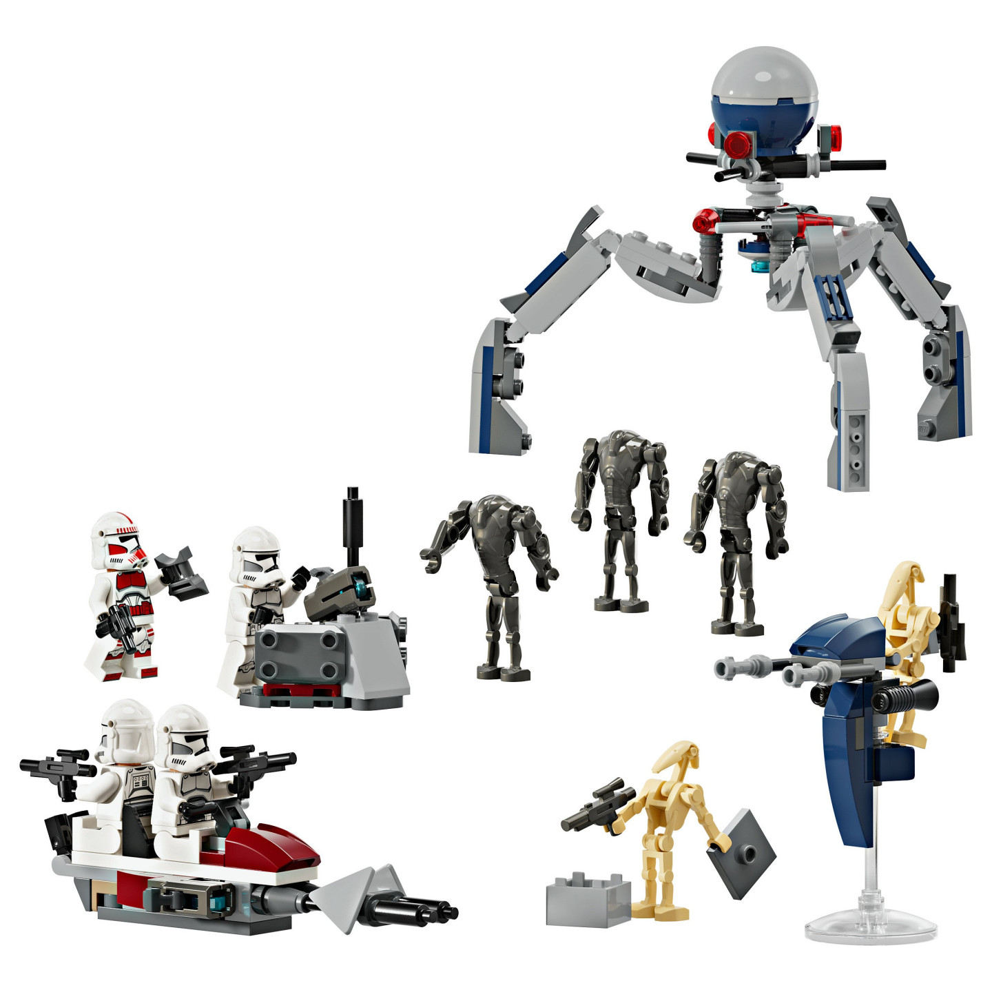 LEGO Star Wars Clone Trooper& Battle Droid Battle Pack 75372 — Buy in Cyprus with Fast Delivery
