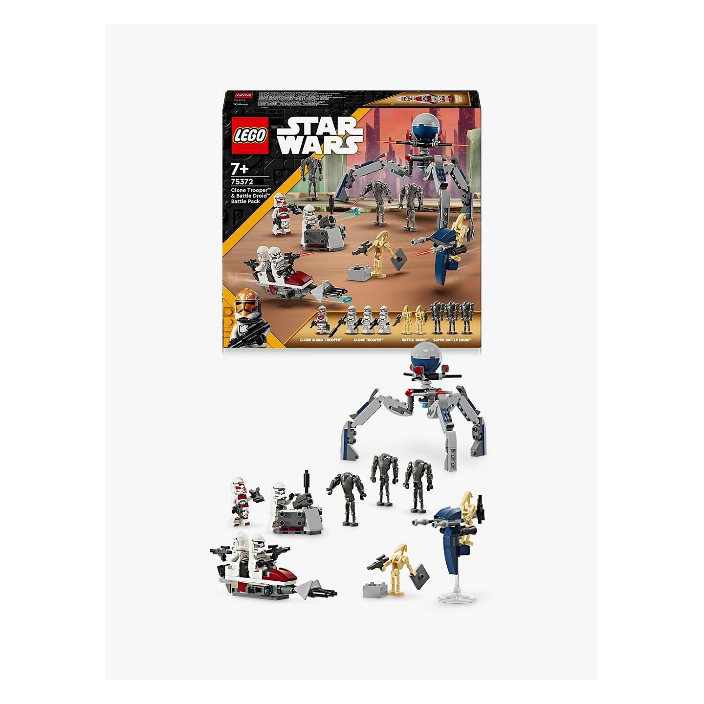 LEGO Star Wars Clone Trooper& Battle Droid Battle Pack 75372 — Buy in Cyprus with Fast Delivery