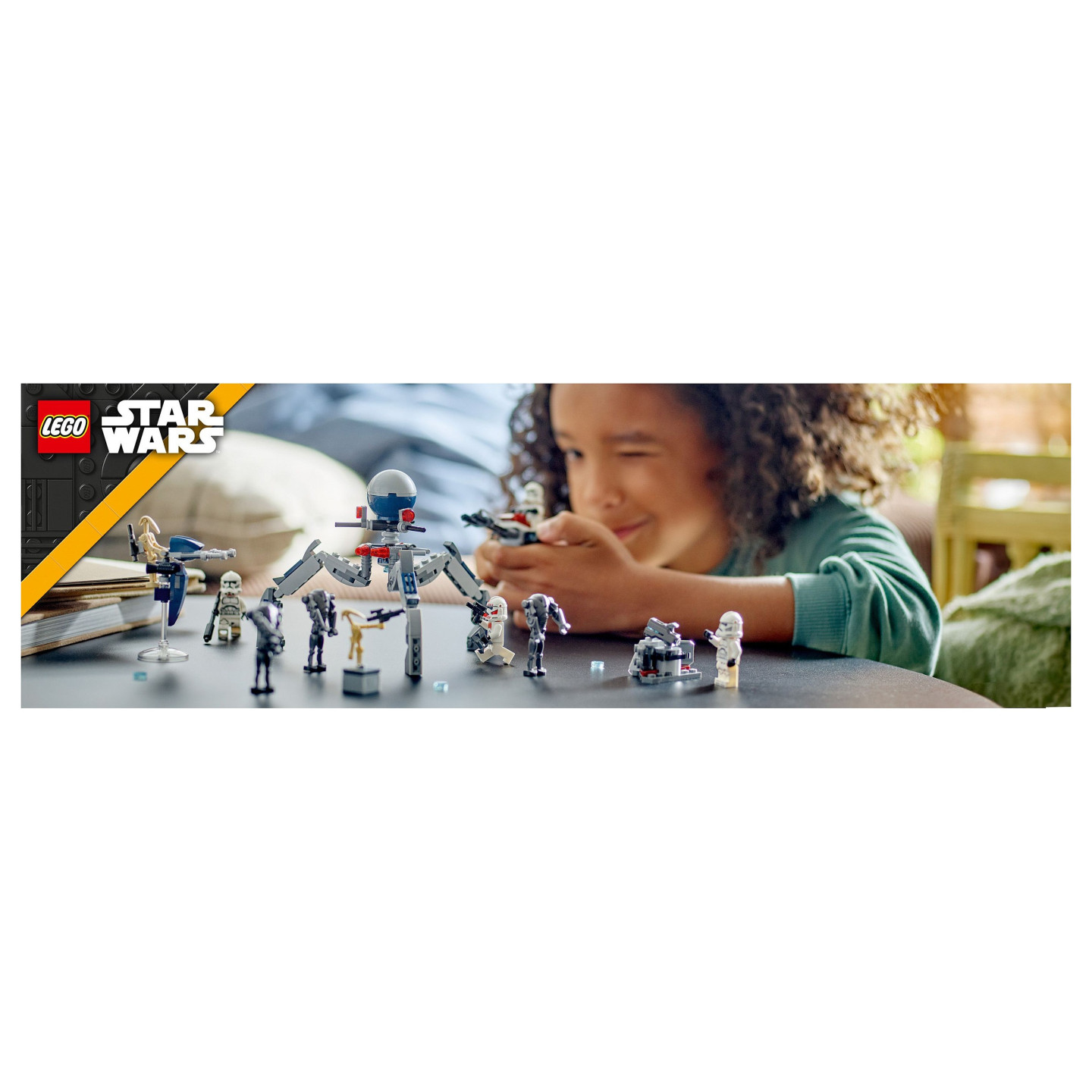 LEGO Star Wars Clone Trooper& Battle Droid Battle Pack 75372 — Buy in Cyprus with Fast Delivery