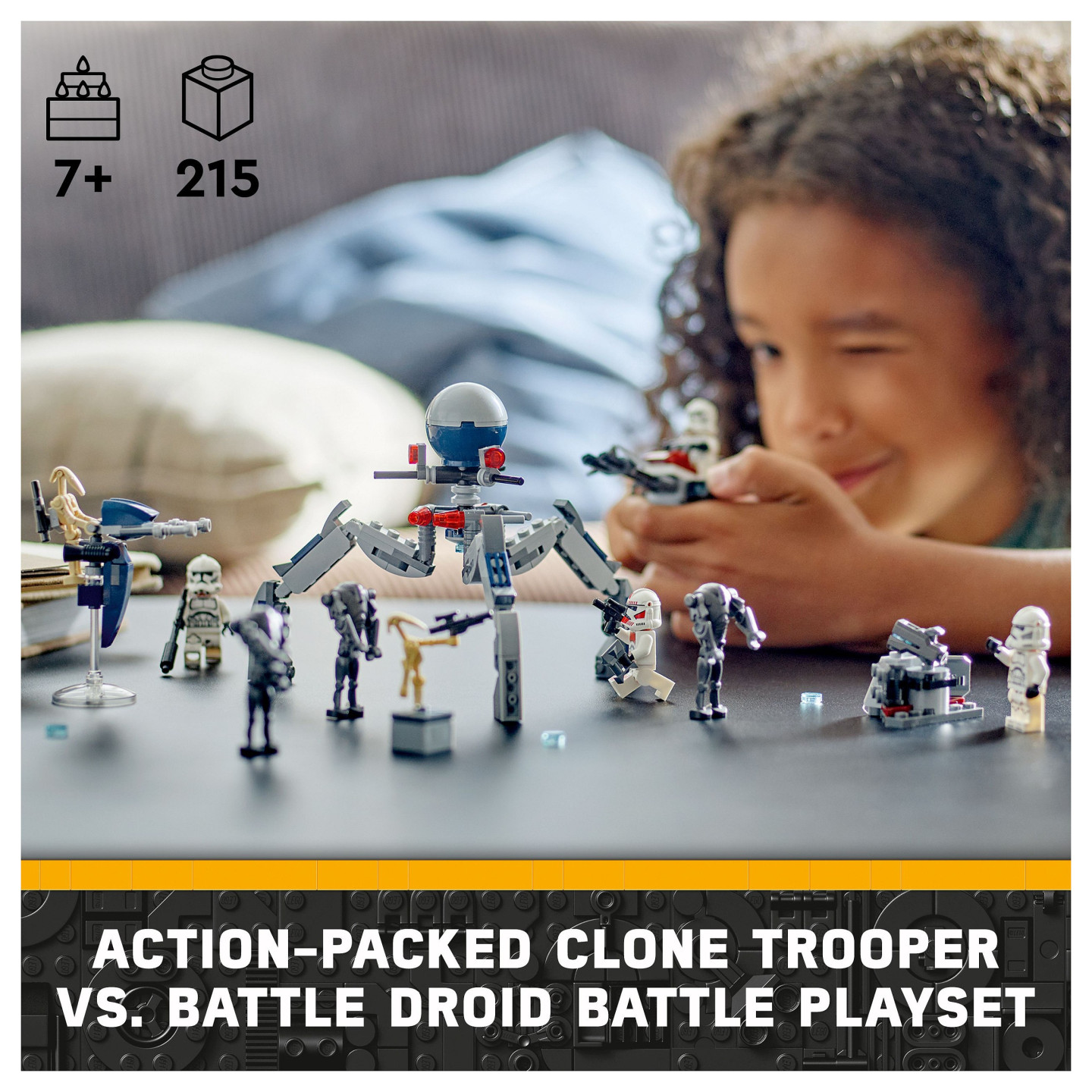 LEGO Star Wars Clone Trooper& Battle Droid Battle Pack 75372 — Buy in Cyprus with Fast Delivery